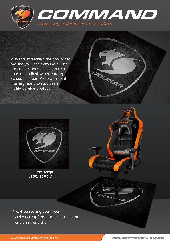 Cougar Gaming Chair Floor Mat