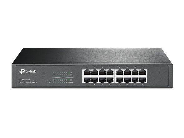 TL-SG1016D 16-Port Gigabit Desktop/Rackmount Network Switch
