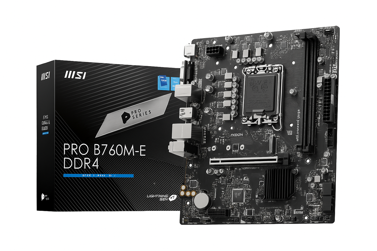 MSI PRO B760M-E DDR4 Motherboard