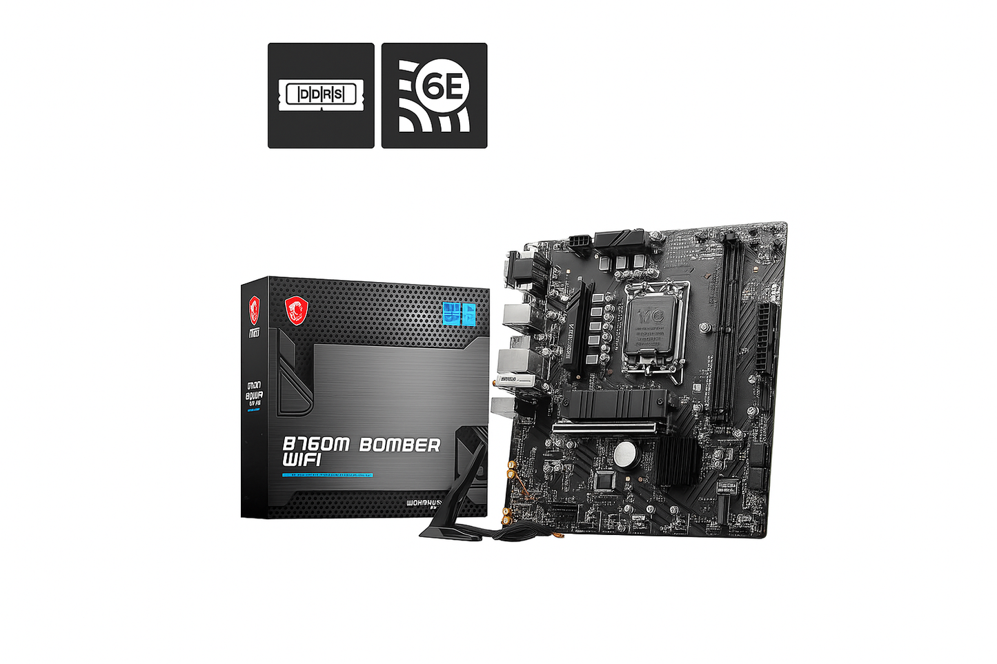 MSI B760M BOMBER WIFI Motherboard