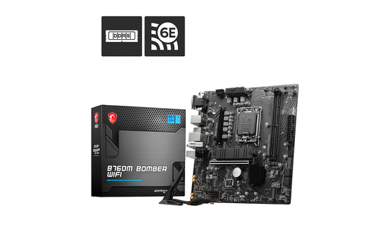 MSI B760M BOMBER WIFI Motherboard