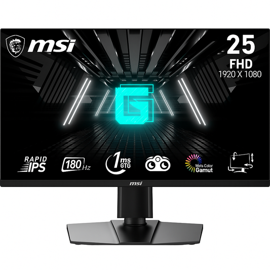 MSI G255PF E2 25″ FHD Gaming Monitor (180 Hz, 1 ms GtG)