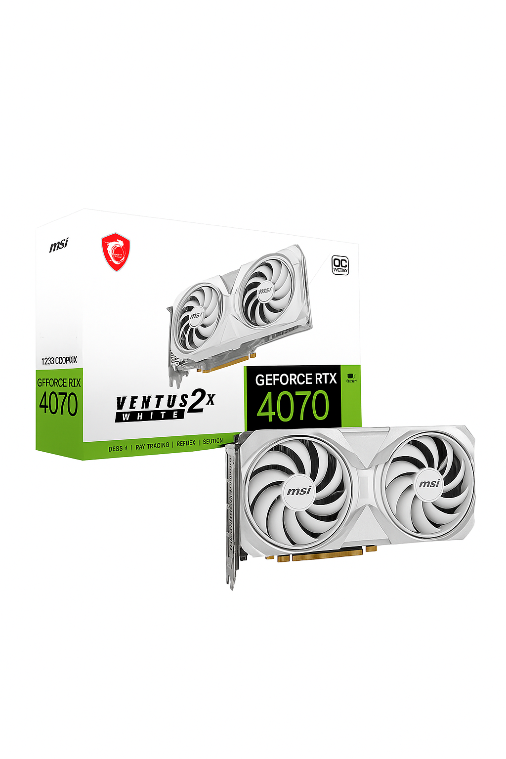 MSI GeForce RTX 4070 SUPER 12G VENTUS 2X OC Graphics Card