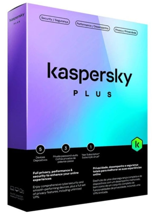 Kaspersky Plus 05 Device 1 Year