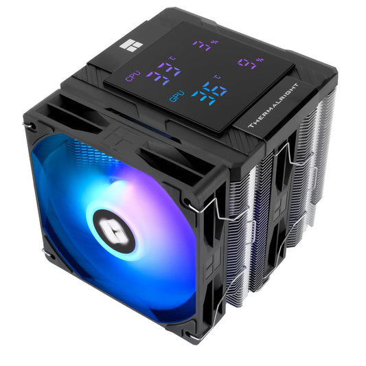 Thermalright Peerless Assassin 120 Digital Black ARGB Dual Tower CPU Air Cooler