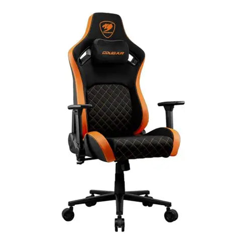 COUGAR Defensor – Black Gaming Chair (Adjustable Height & Tilt)
