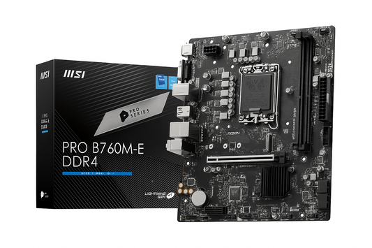 MSI PRO B760M-E DDR4 Motherboard