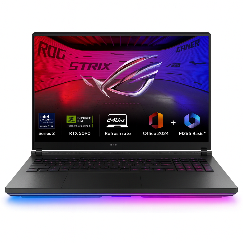 ASUS ROG Strix SCAR 18 (G835LX) – 18″ Gaming Laptop with Intel Core Ultra 9 275HX